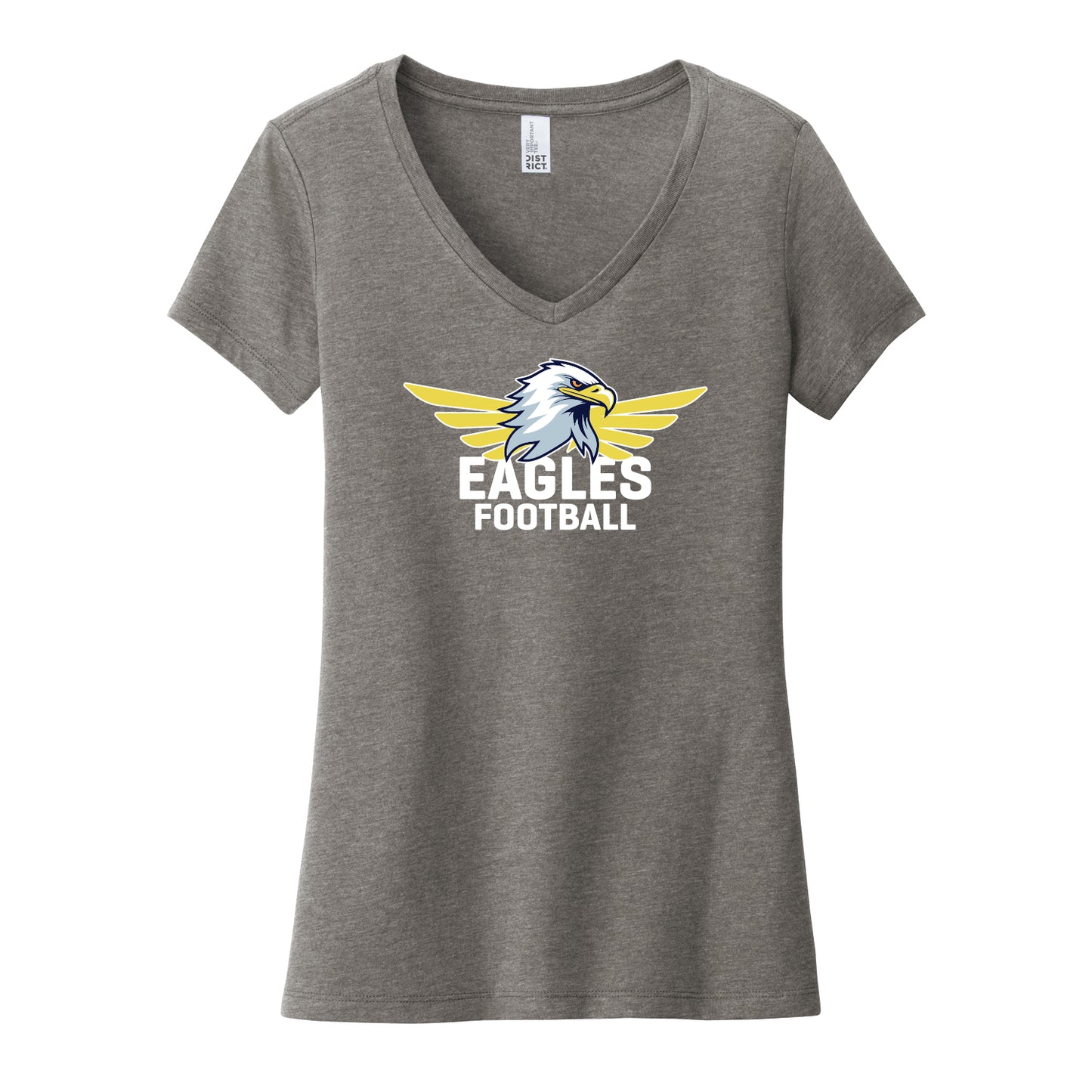 Eagles Football Women's V-Neck Tee