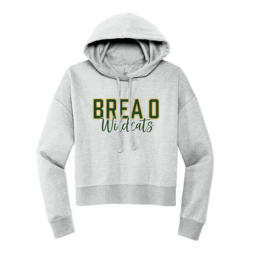 Brea O Green Team Cropped Hoodie