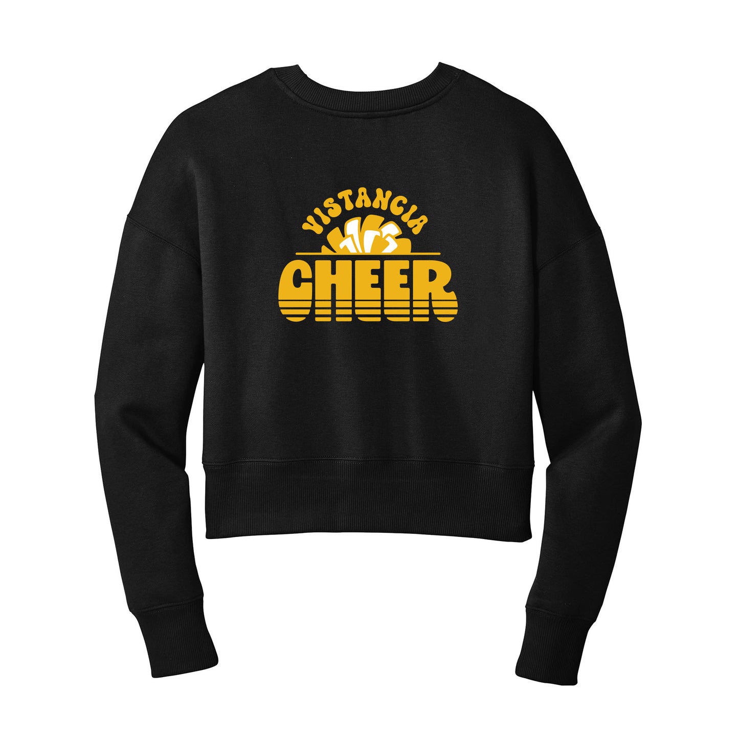 Vistancia Cheer Cropped Crewneck Sweatshirt