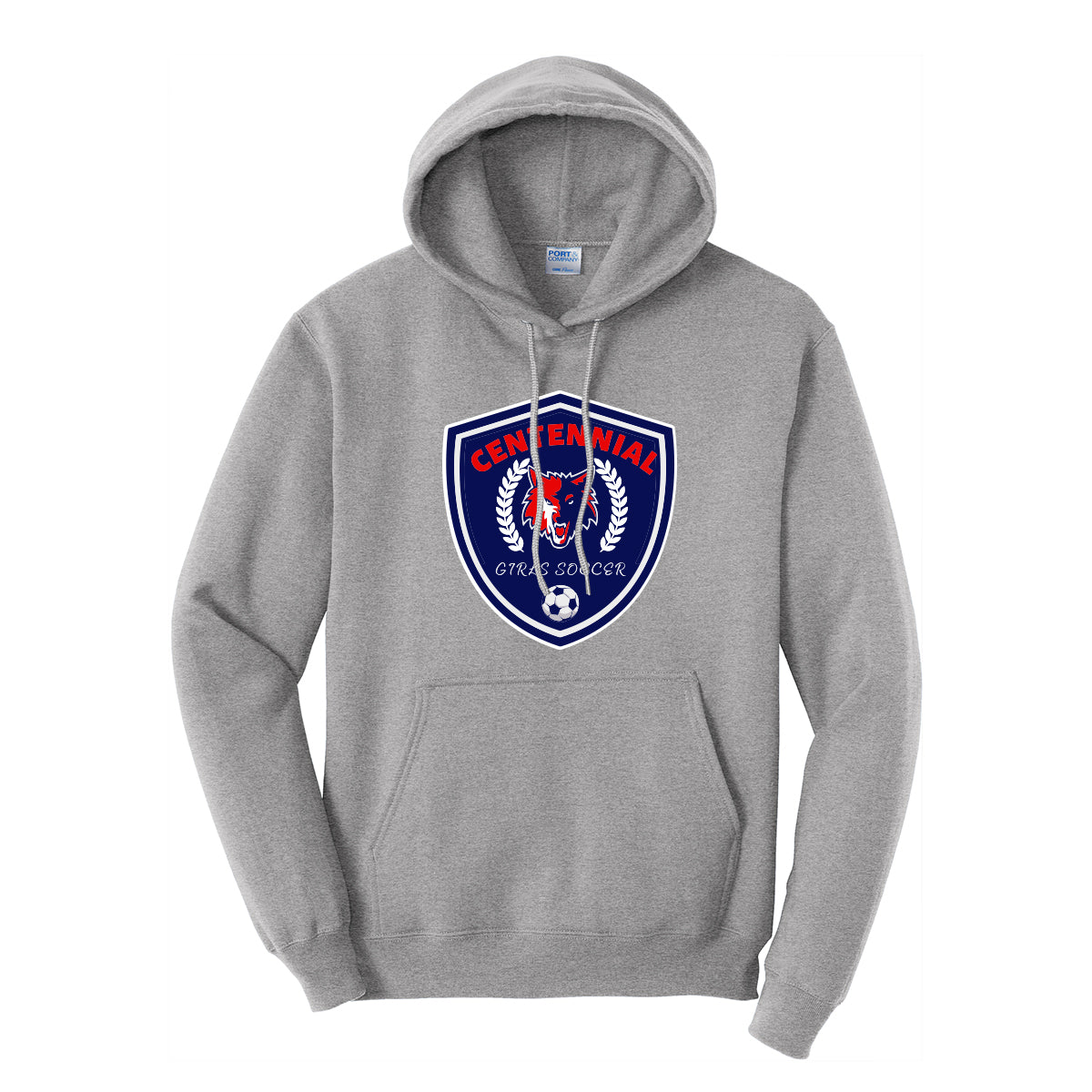 Centennial Girls Soccer Team Crest Hoodie
