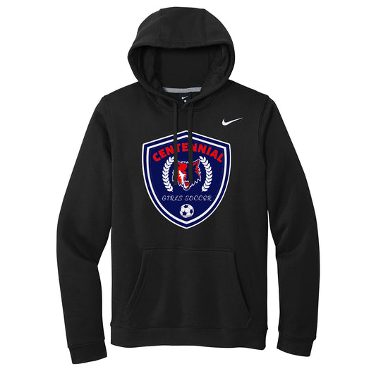 Centennial Girls Soccer Team Crest Nike Hoodie