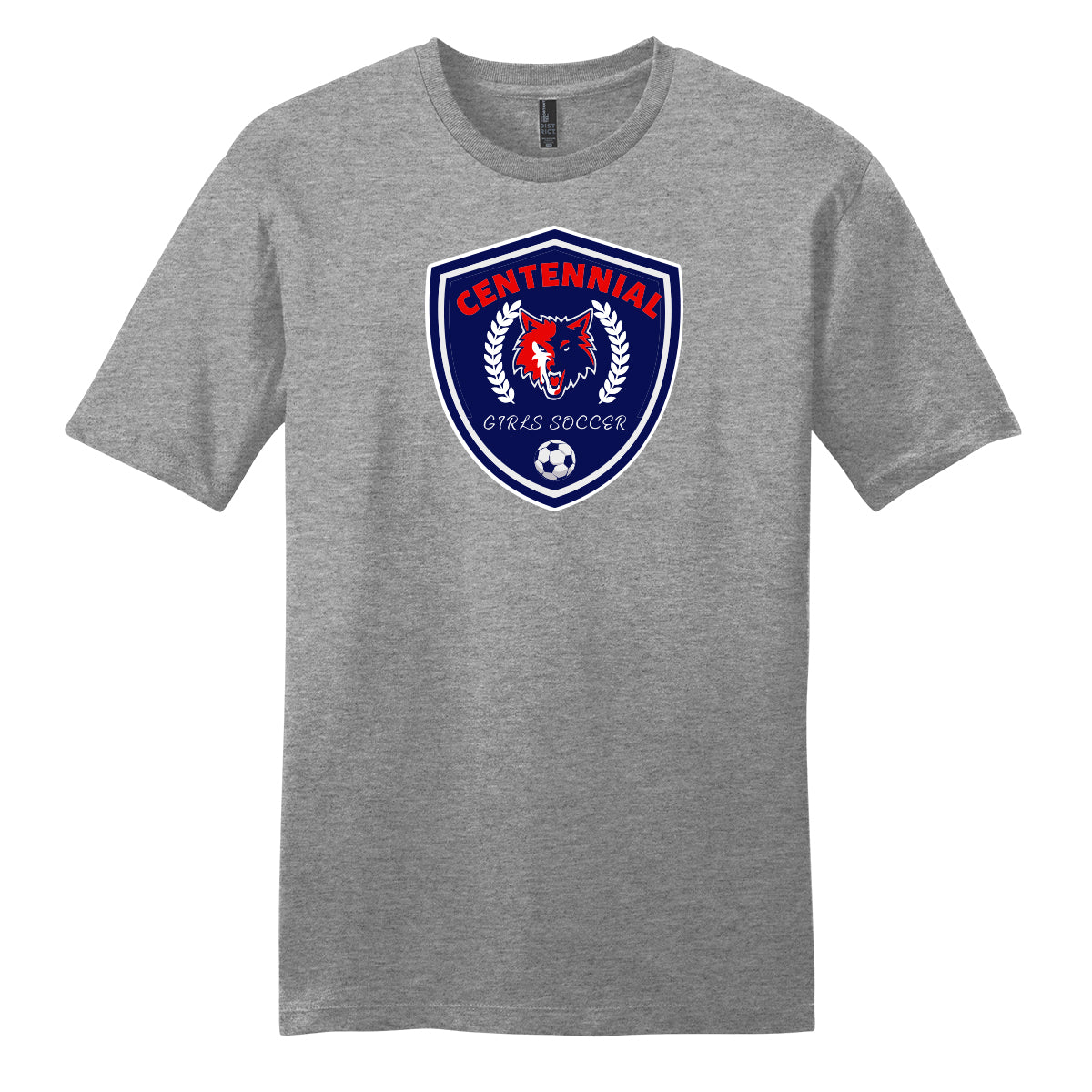 Centennial Girls Soccer Team Crest Unisex Tee