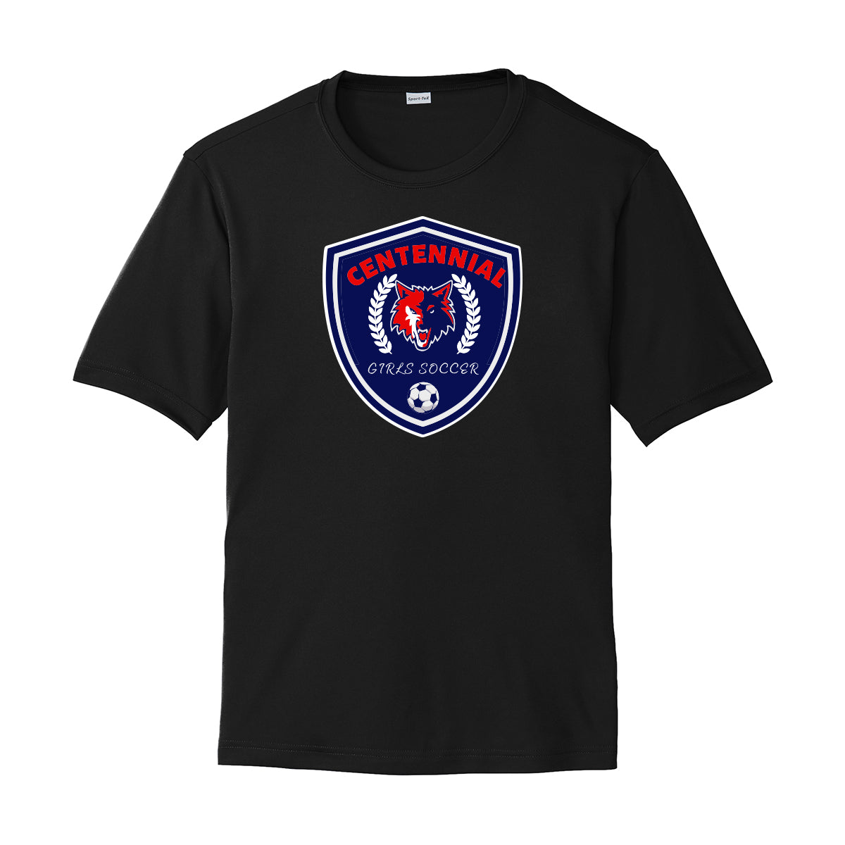 Centennial Soccer Team Crest Dri Fit Tee