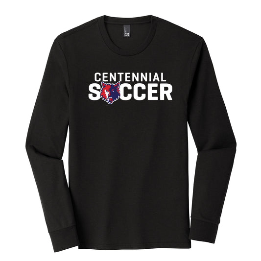 Centennial Coyote Soccer Unisex Long Sleeve Tee