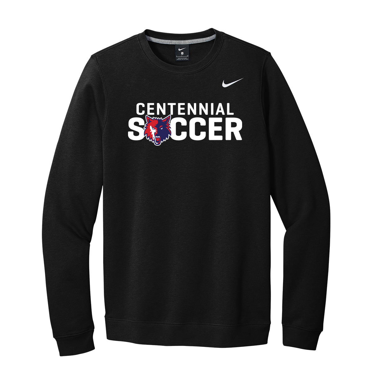 Centennial Coyote Soccer Nike Crewneck Sweatshirt