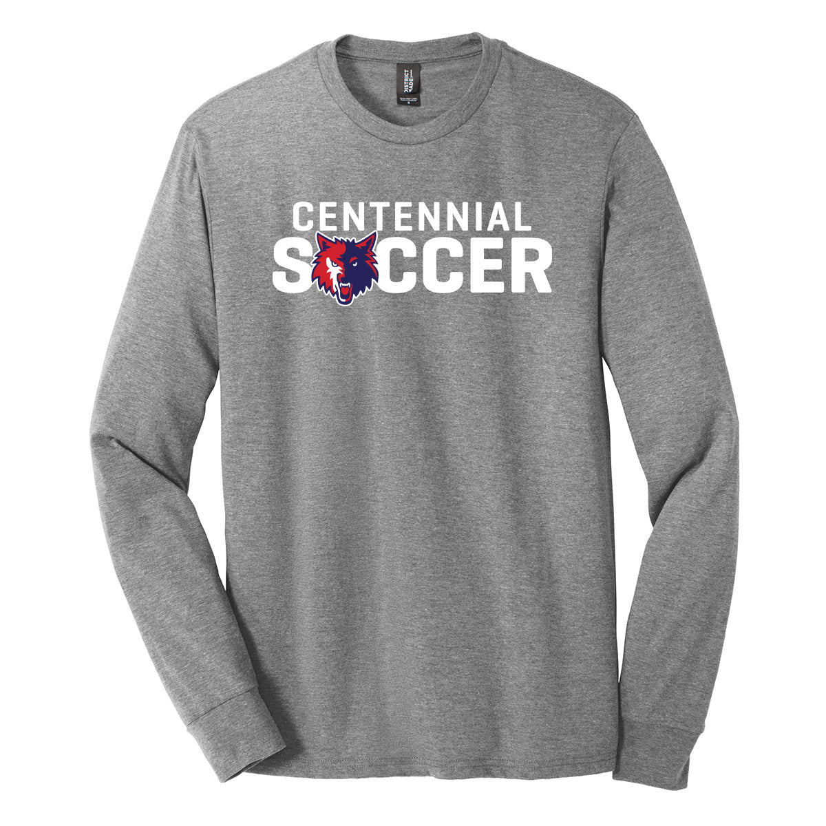 Centennial Coyote Soccer Unisex Long Sleeve Tee
