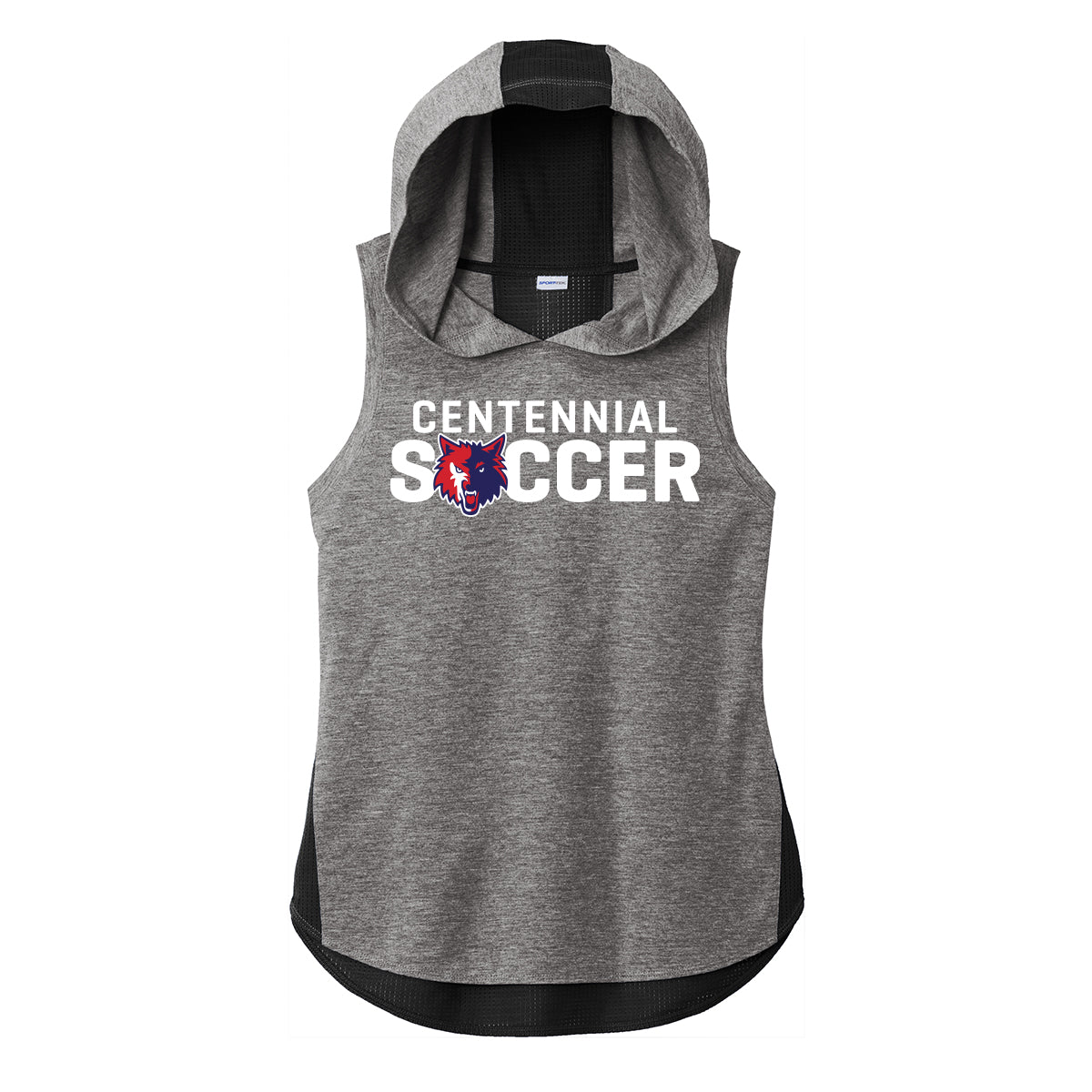 Centennial Coyote Soccer Performance Tank Hoodie