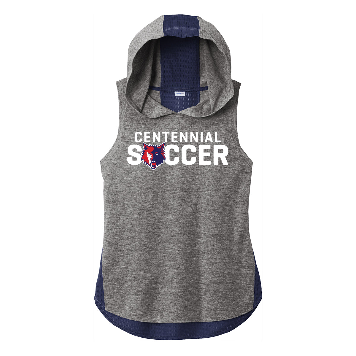 Centennial Coyote Soccer Performance Tank Hoodie
