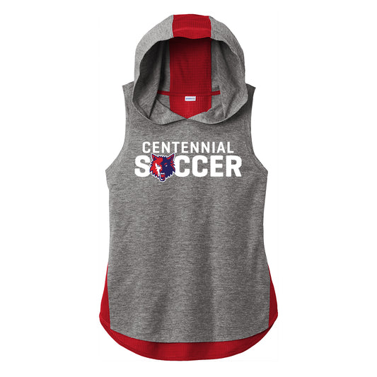 Centennial Coyote Soccer Performance Tank Hoodie