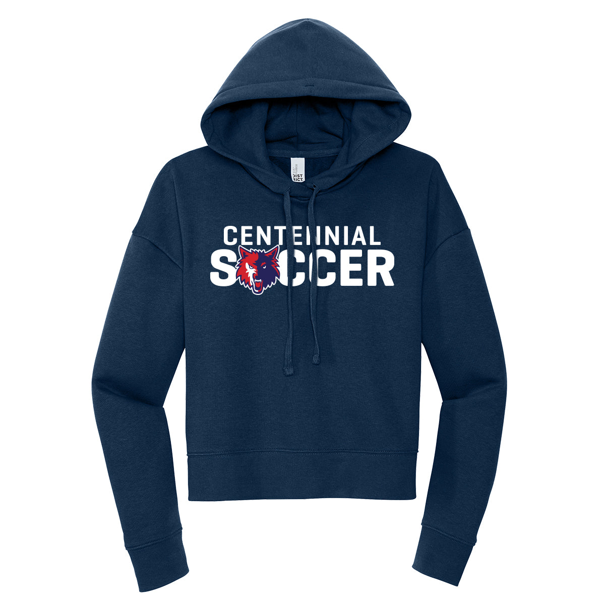 Centennial Coyote Soccer Cropped Hoodie