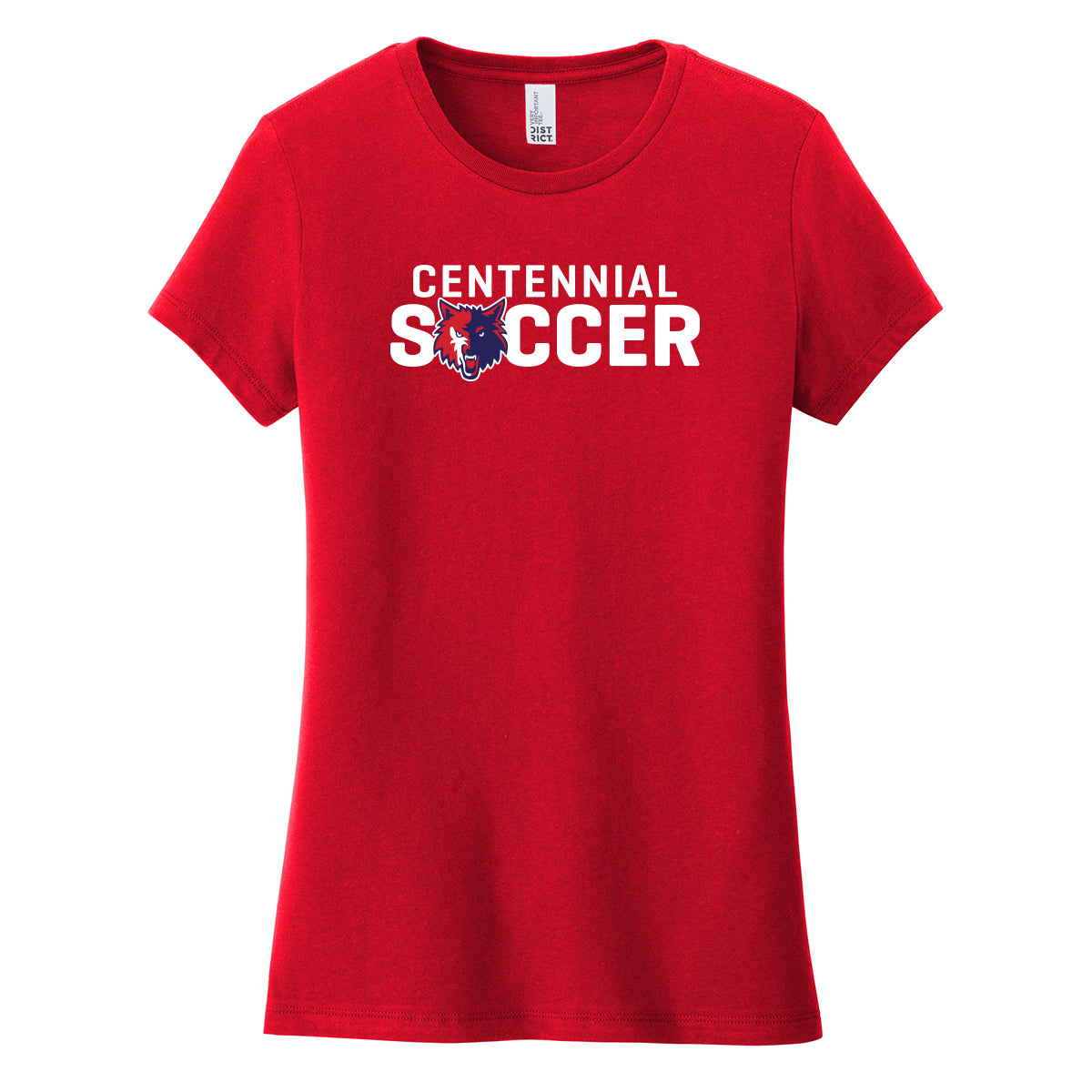 Centennial Coyote Soccer Women's Fit Tee