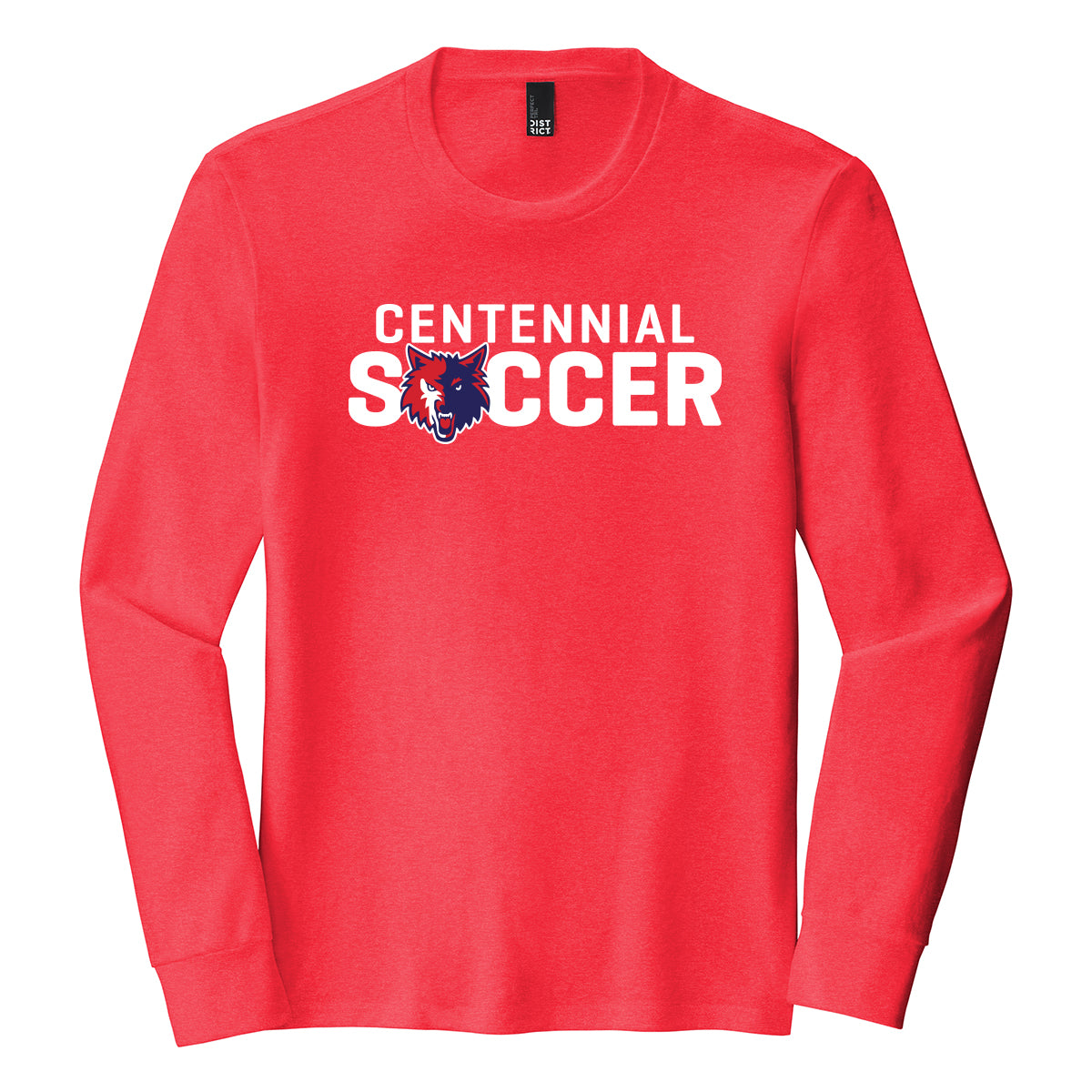 Centennial Coyote Soccer Unisex Long Sleeve Tee