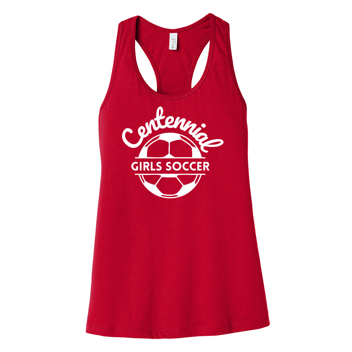 Centennial Girls Soccer Racerback Tank