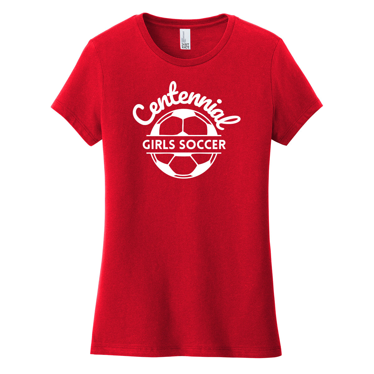 Centennial Girls Soccer Women's Fit Tee