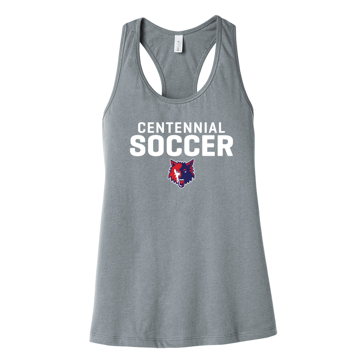Centennial Soccer Racerback Tank