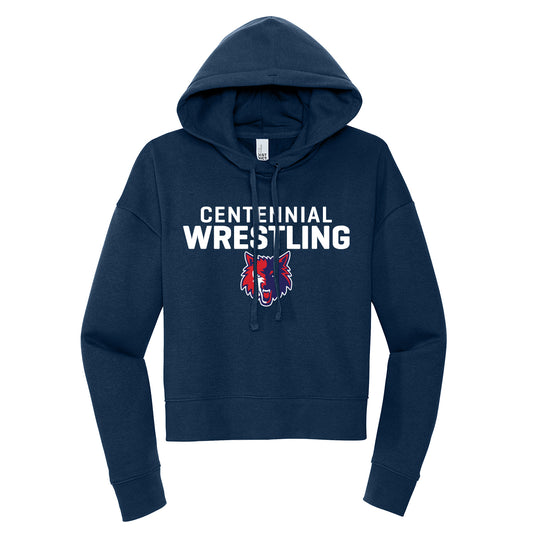 Centennial Wrestling Cropped Hoodie