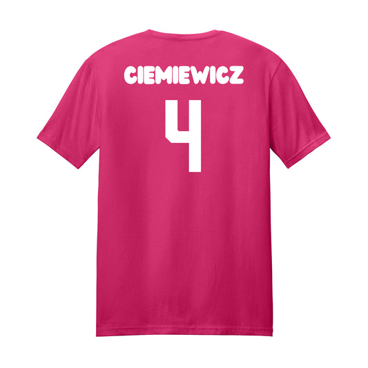 Ciemiewicz's 4th Grade Vistancia Class Shirt (Heliconia)