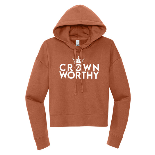 Crown Worthy Cropped Hoodie