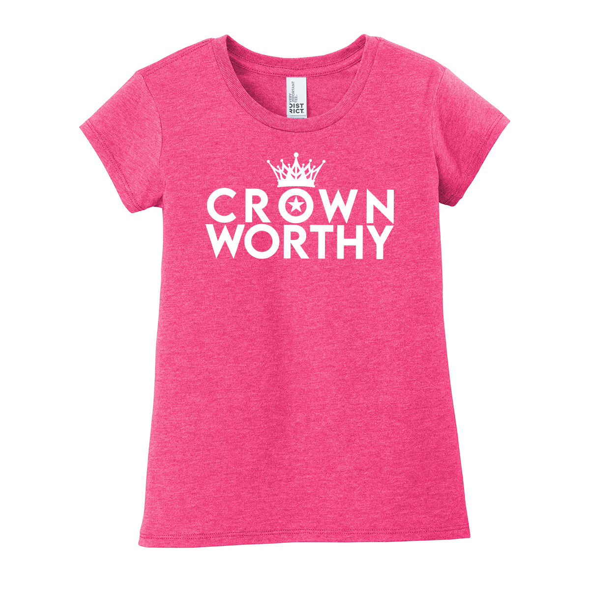 Crown Worthy Girls Tee