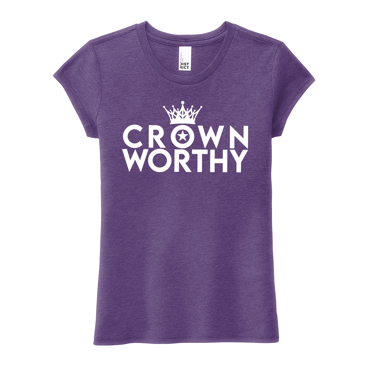 Crown Worthy Girls Tee