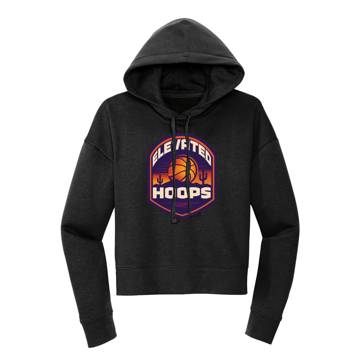 Elevated Hoops Cropped Hoodie