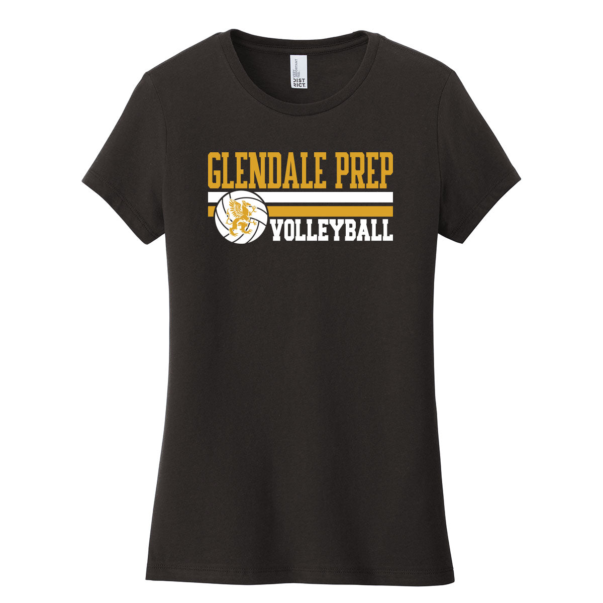 Glendale Prep Volleyball Womens Fit Tee