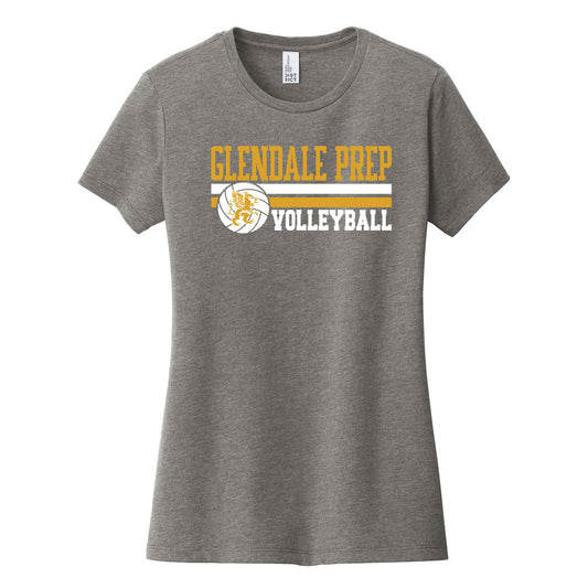 Glendale Prep Volleyball Womens Fit Tee