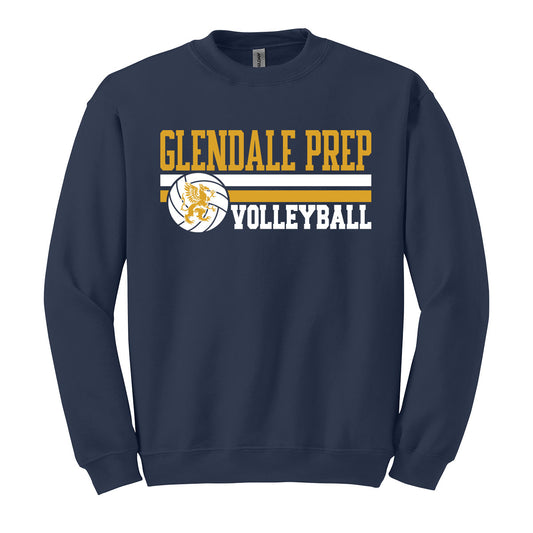 Glendale Prep Volleyball Unisex Crewneck Sweatshirt