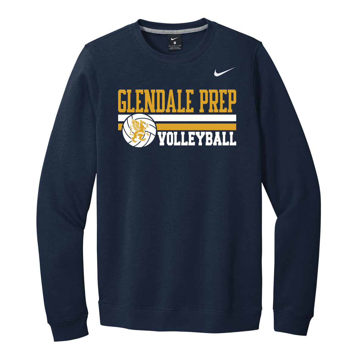 Glendale Prep Volleyball Nike Crewneck Sweatshirt