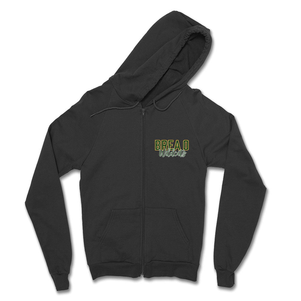 Brea O Gold Team Full Zip Sweatshirt