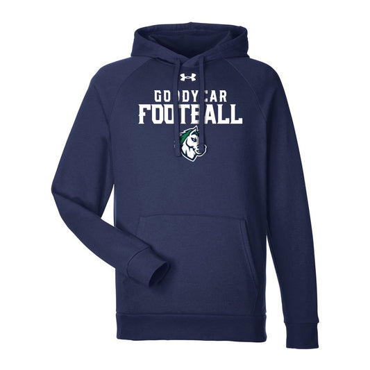 Goodyear High School Football Stacked Under Armour Hoodie