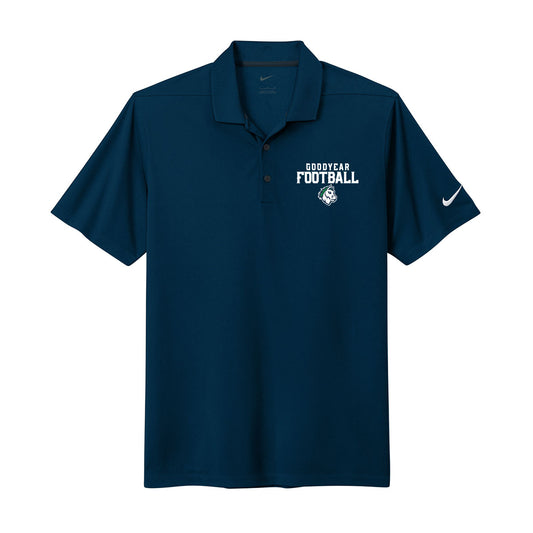 Goodyear Football Stacked Nike Polo
