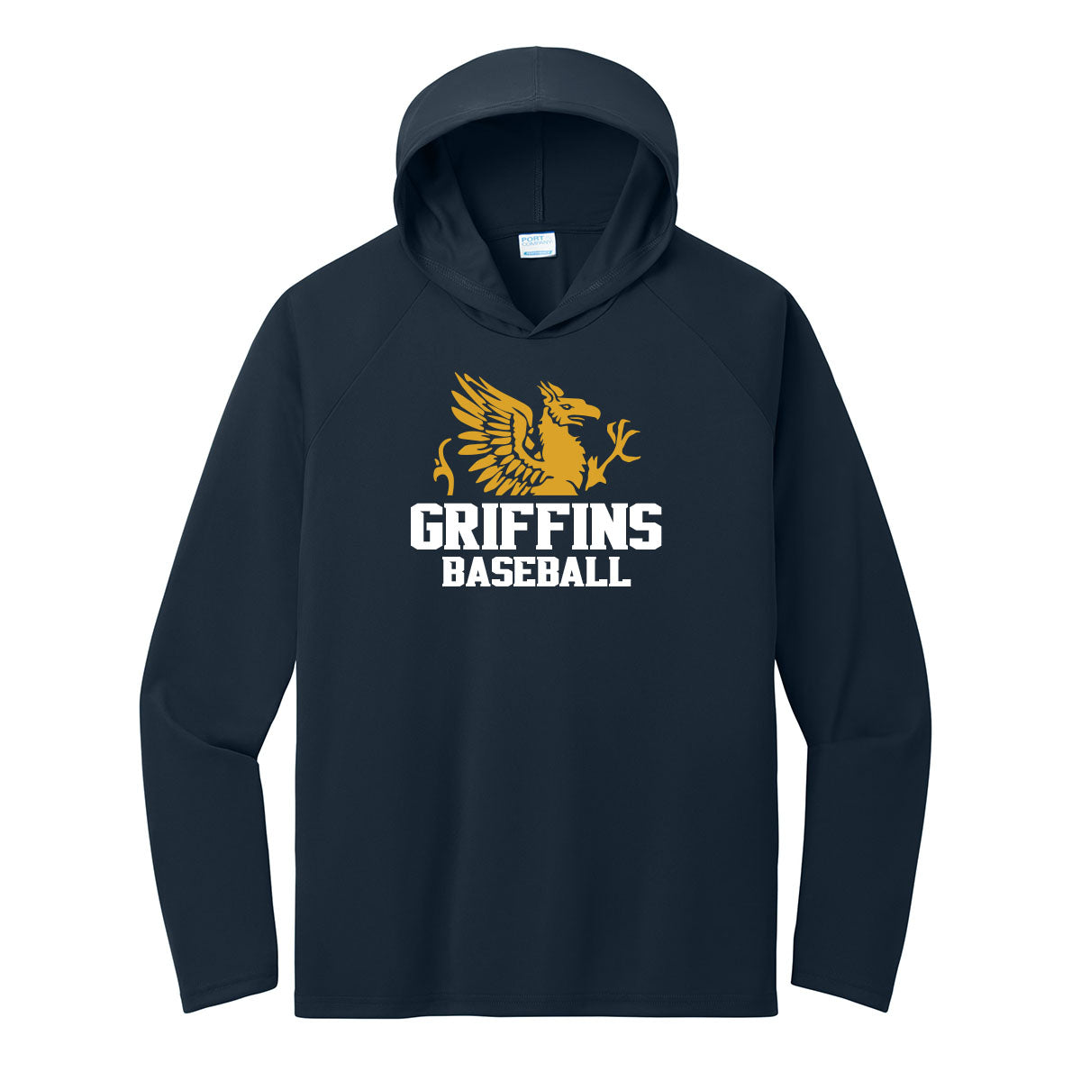 Griffins Baseball Performance Hooded Tee