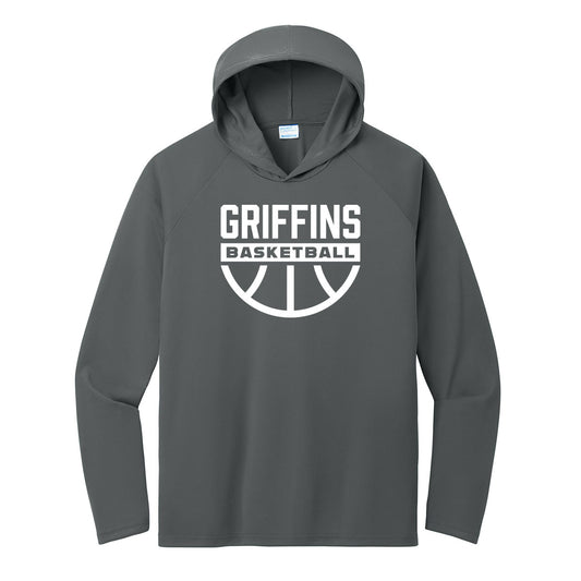 Griffins Basketball Ball Performance Hooded Tee
