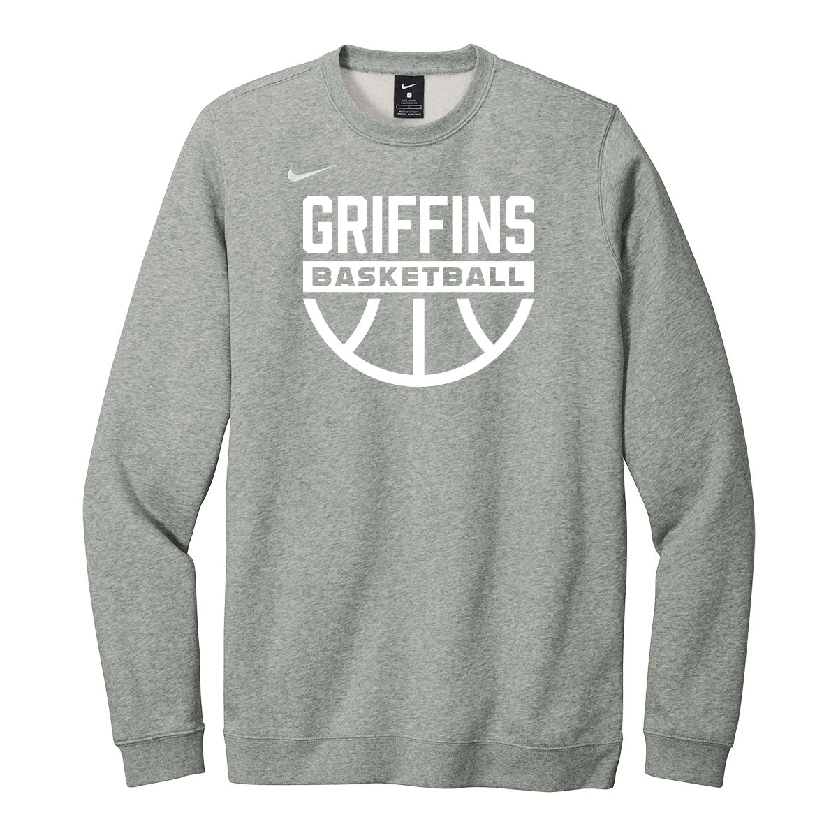 Griffins Basketball Ball Nike Crewneck Sweatshirt