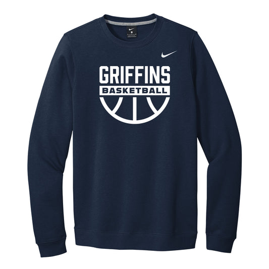 Griffins Basketball Ball Nike Crewneck Sweatshirt