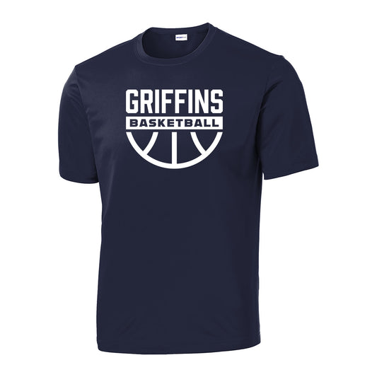 Griffins Basketball Ball Dri Fit Tee
