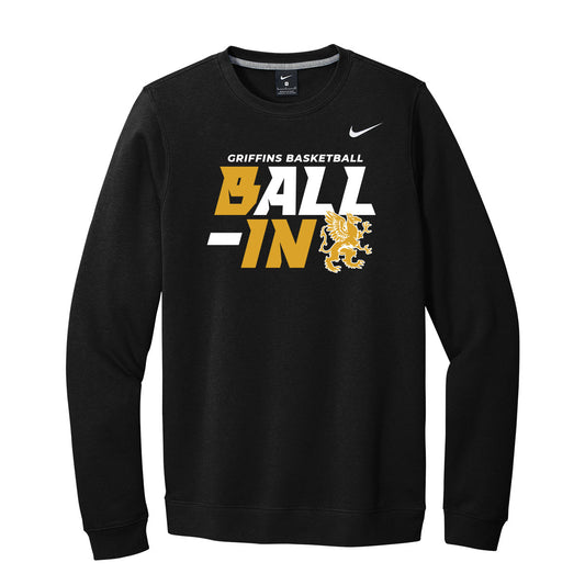 Griffins Basketball Ball-In Nike Crewneck Sweatshirt