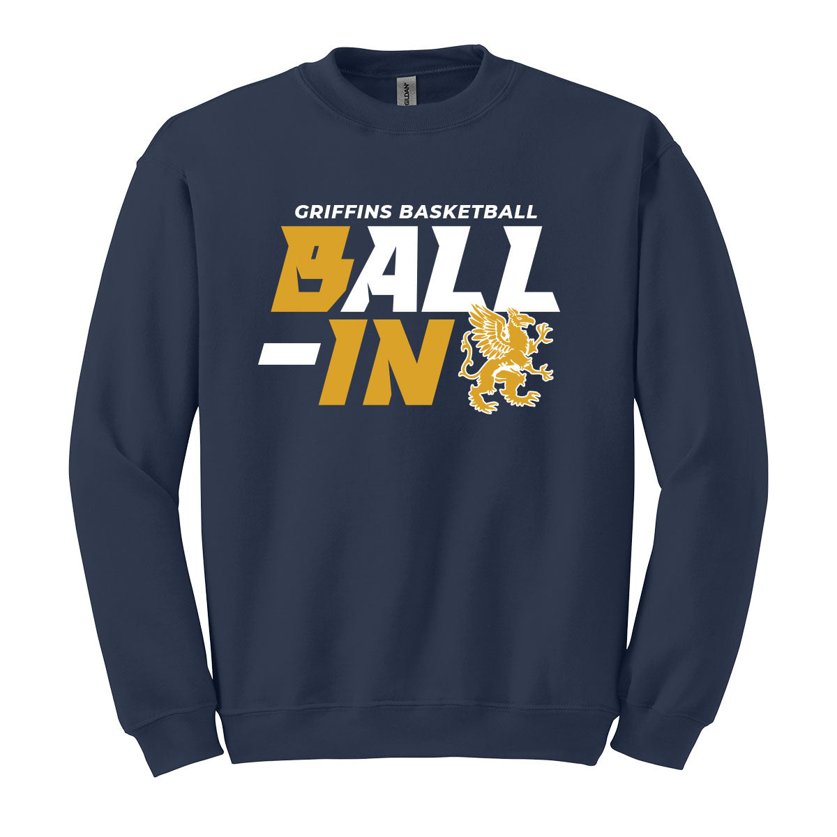 Griffins Basketball Ball-In Unisex Crewneck Sweatshirt