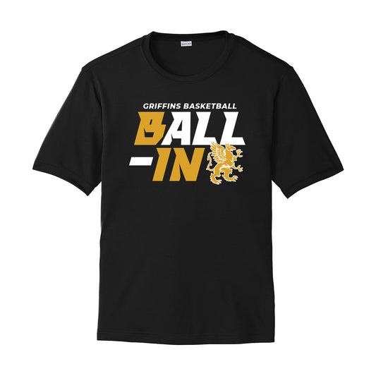 Griffins Basketball Ball-In Unisex Tee