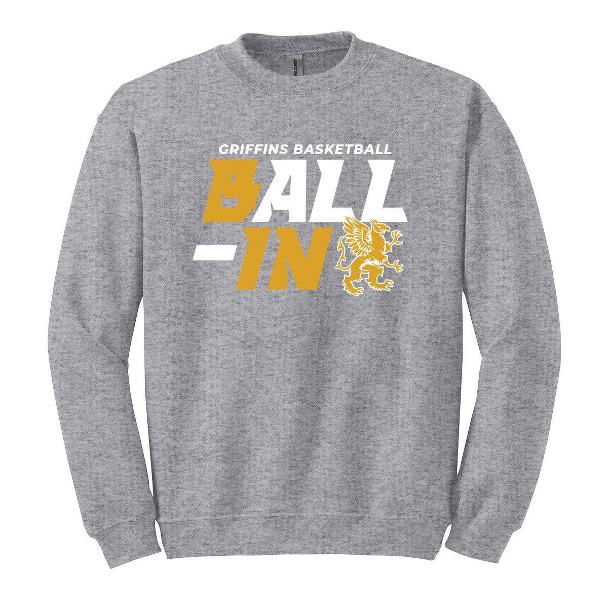 Griffins Basketball Ball-In Unisex Crewneck Sweatshirt