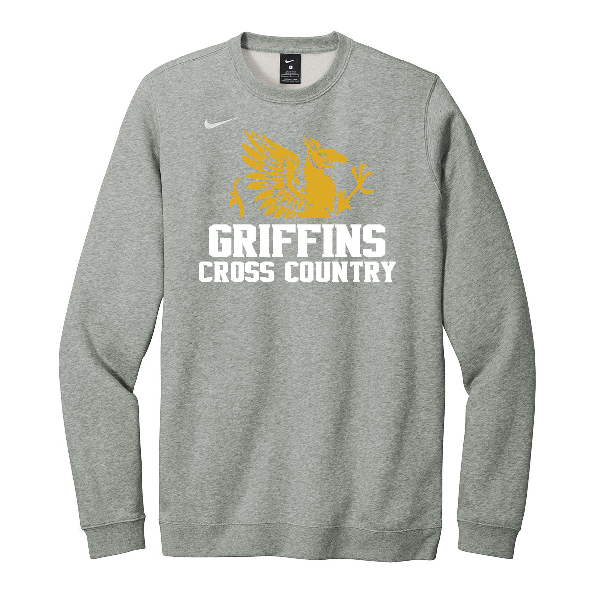 Griffins Cross Country Nike Crewneck Sweatshirt