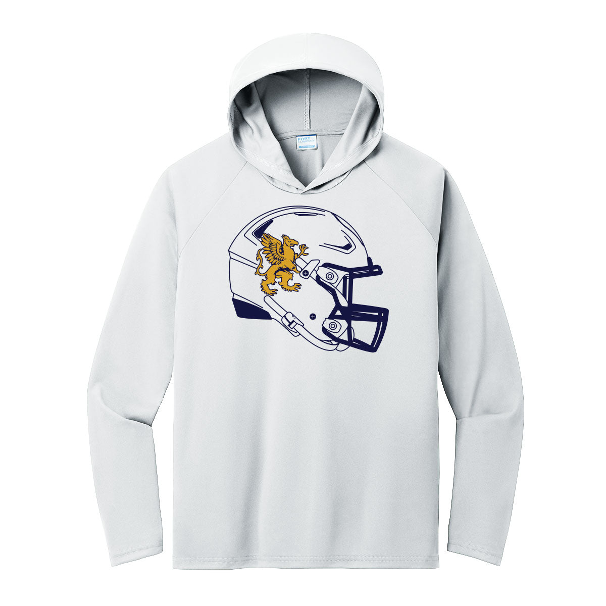 Griffins Helmet Performance Hooded Tee