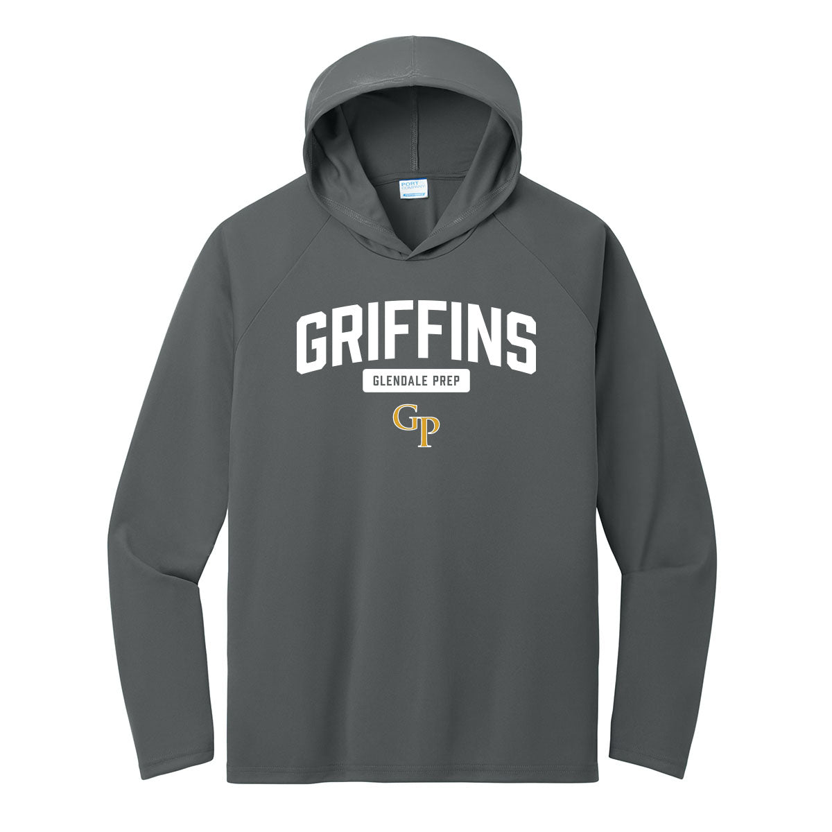 Glendale Prep Griffins Performance Hooded Tee