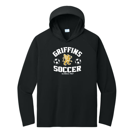 GP Griffins Soccer Performance Hooded Tee