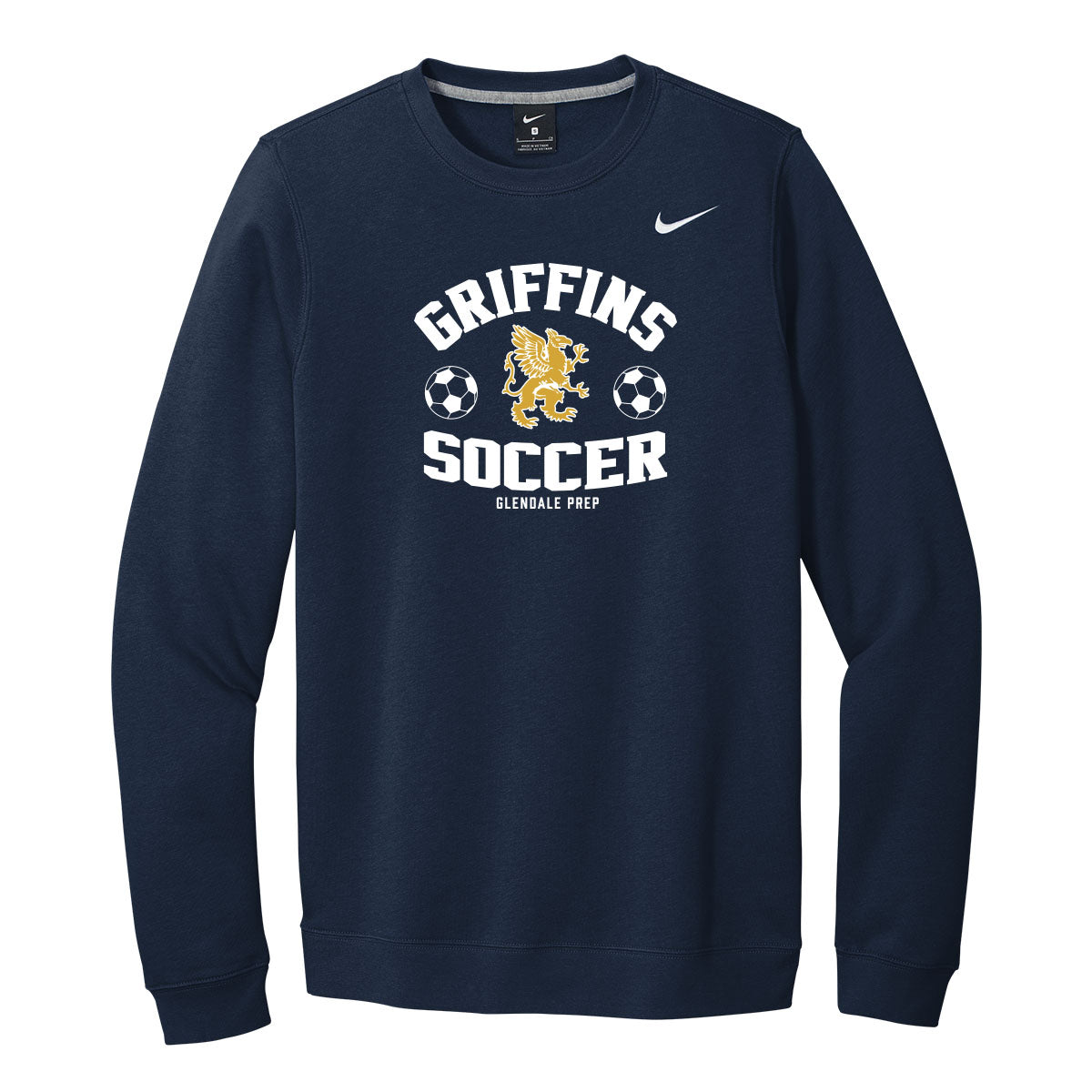 GP Griffins Soccer Nike Crewneck Sweatshirt