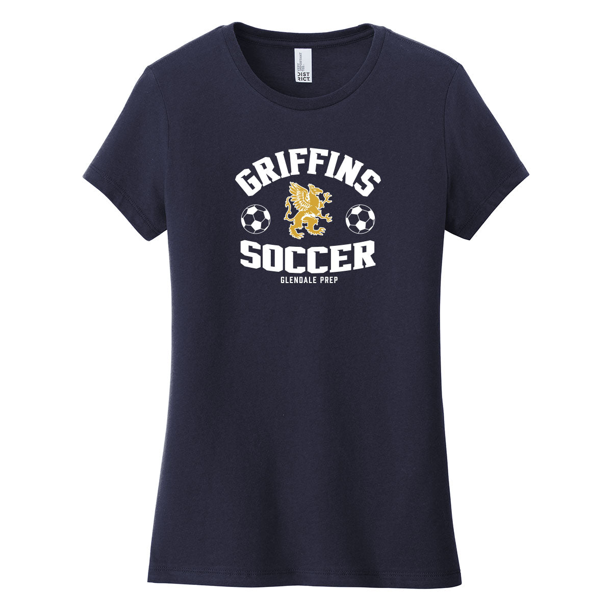 GP Griffins Soccer Womens Fit Tee