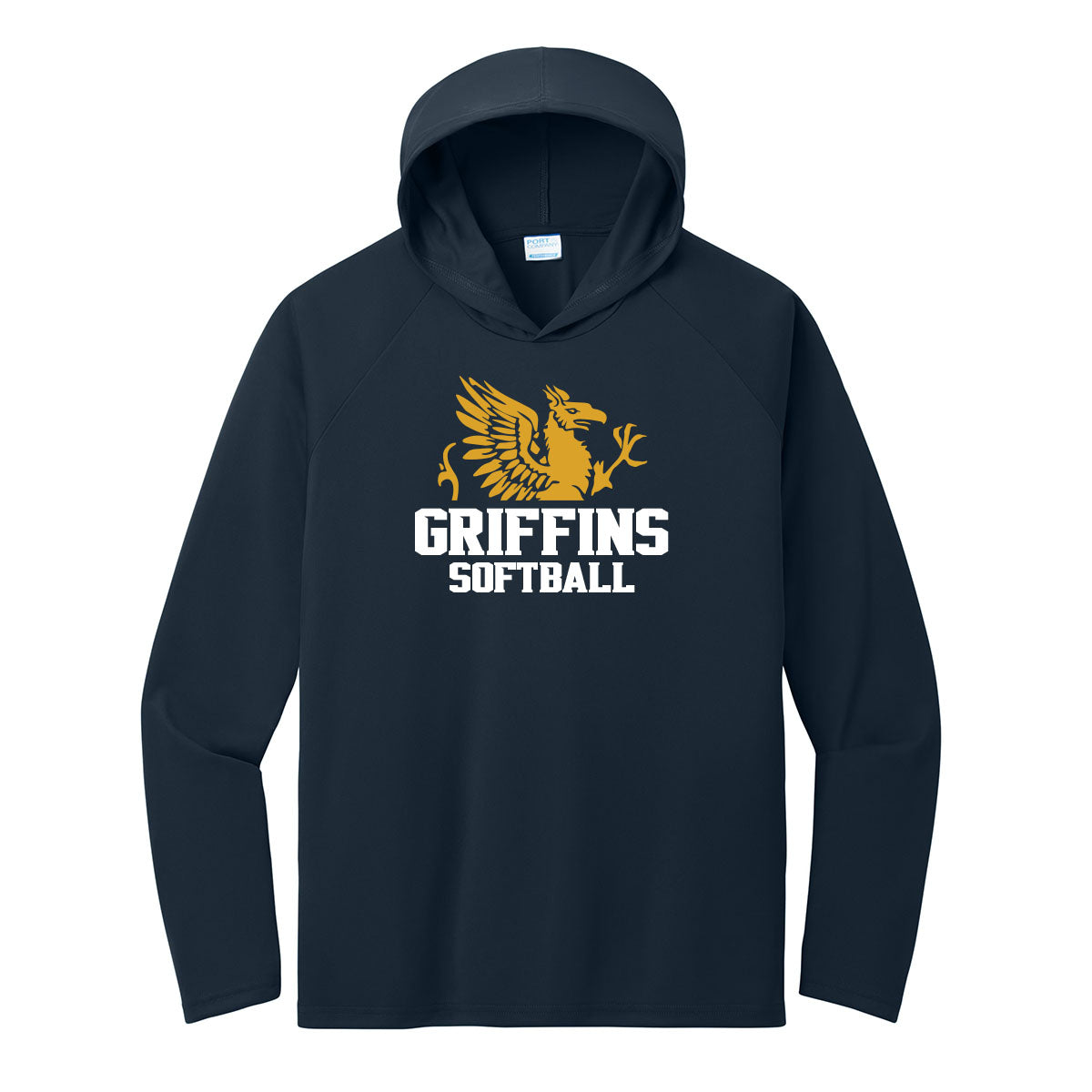 Griffins Softball Performance Hooded Tee