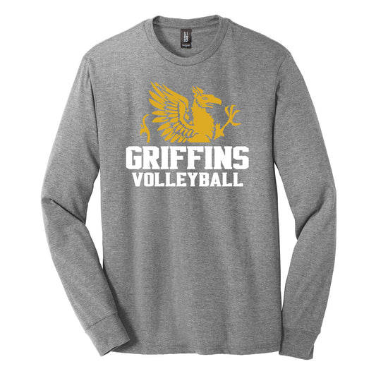 Griffins Volleyball Unisex Long Sleeve Tee