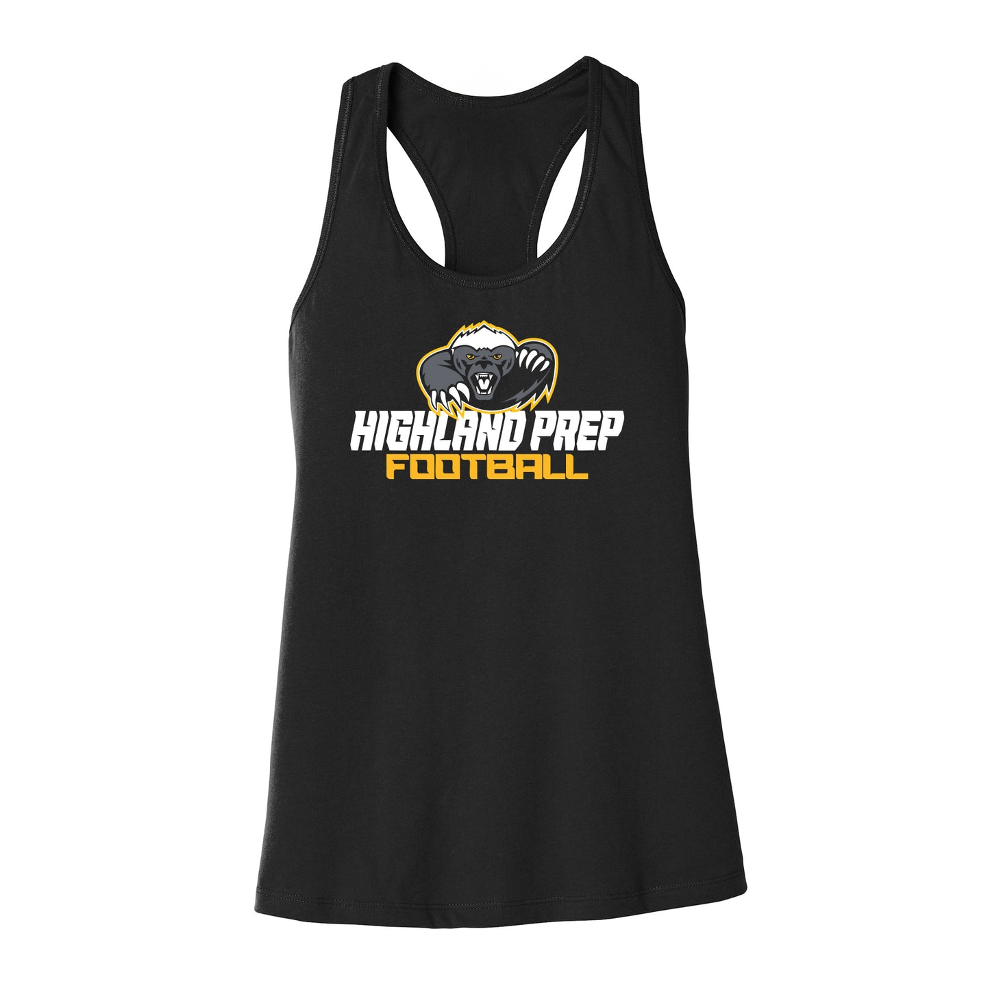 Highland Prep Football Women's Racerback Tank
